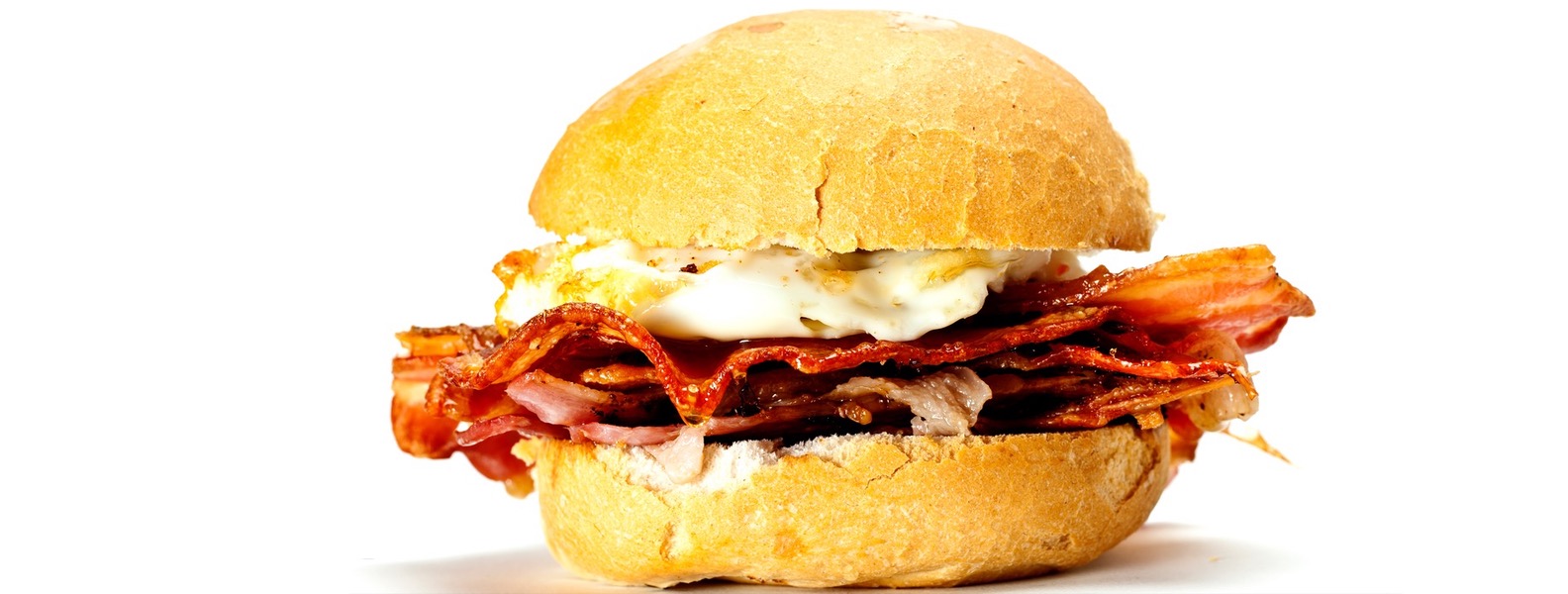 Wollombi Market at the Dos Juans Fine Food Farm, Burger, bacon and eggs rools
